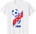 Kids FIFA World CUP26 USA Host Country Ball T-Shirt