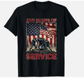 Service 250 Years 1776-2026 250th Birthday T-Shirt unisex T-Shirt