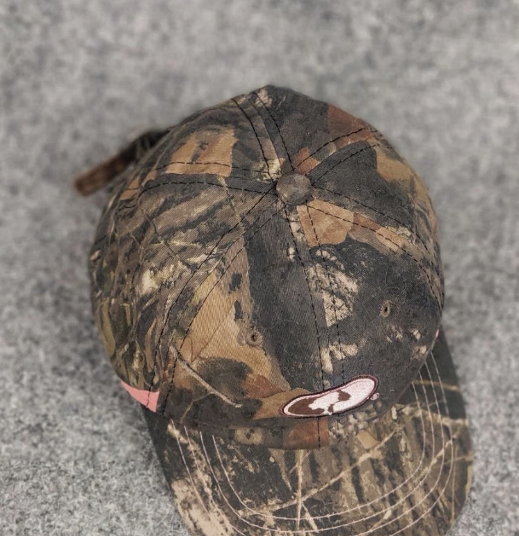 Vintage Mossy oak realtree Logo Camo Y2K Style Cap Hat