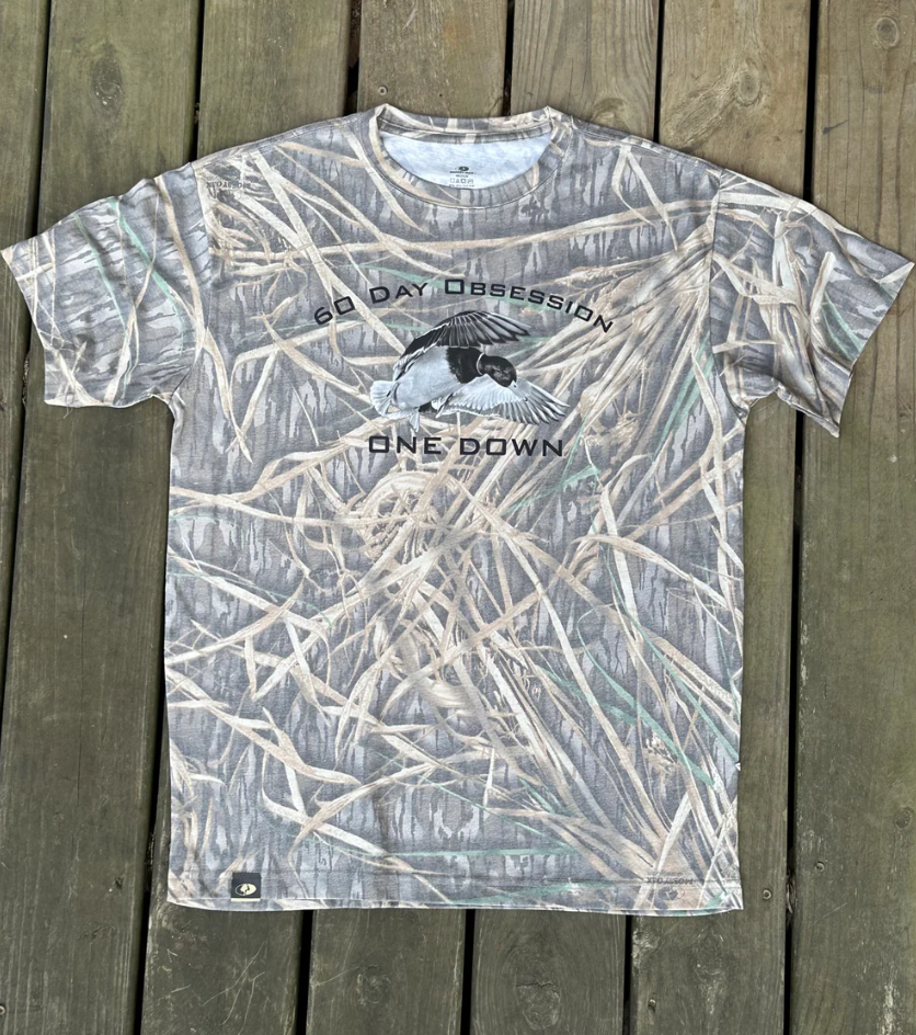 60 Day Obsession Washed Out tee - Shadowgrass
