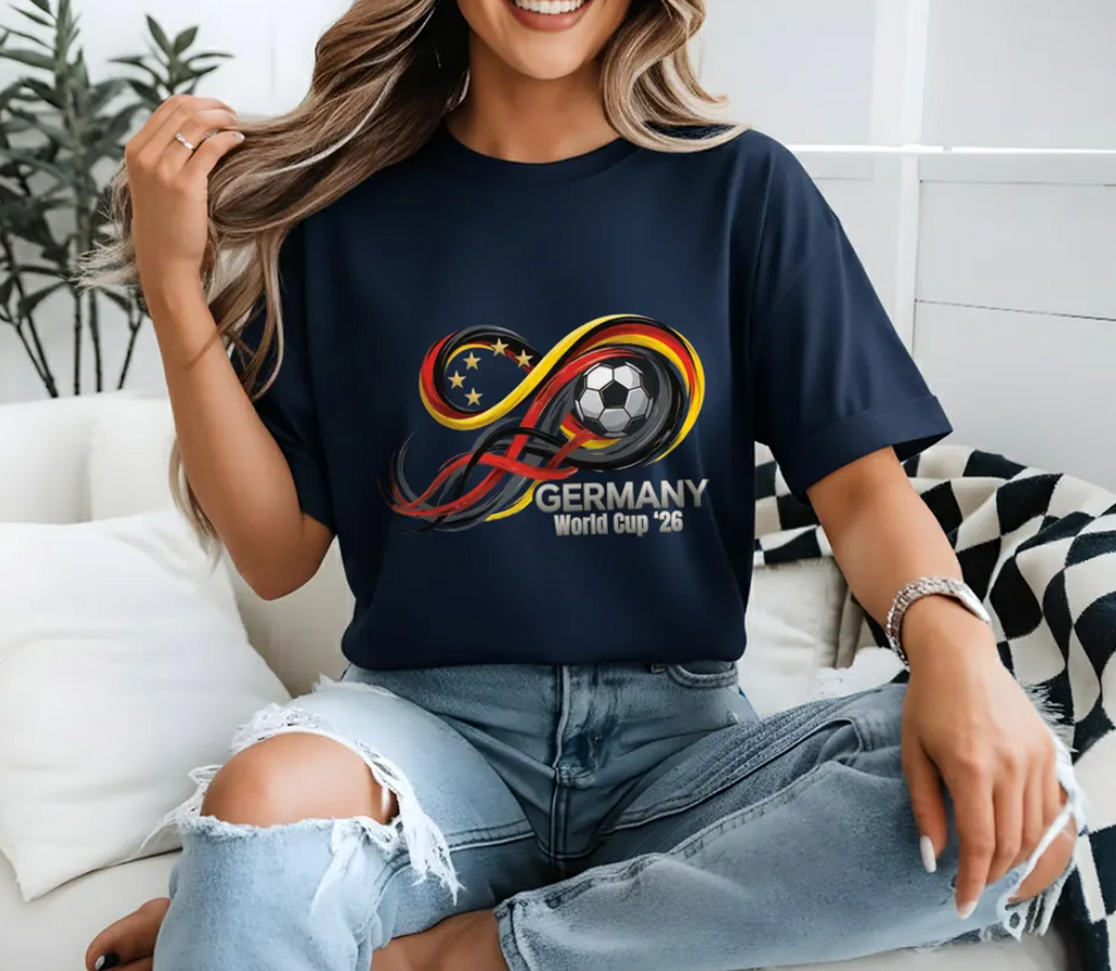 Germany World Cup 2026 T-Shirt, Germany Football Fan Shirt, Die Mannschaft Football Tee, Germany National Team Gift