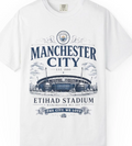 Man city tee, Man city tshirt, Manchester City Football Club Etihad Stadium Graphic Tee, man city fan, man city gift