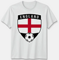 England Crest Unisex T Shirt Youth Kids Football Matchday Supporter Fan Gift Tee
