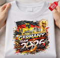 Germany Team 2026 World Cup T-Shirt, Germany Soccer Fan Shirt, Football Graphic Tee, German Pride Shirt, Sports Fan Gift