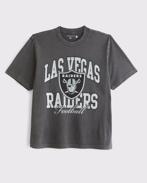 Las Vegas Raiders Vintage Inspired Graphic Tee - Vintage NFL Fan Shirt
