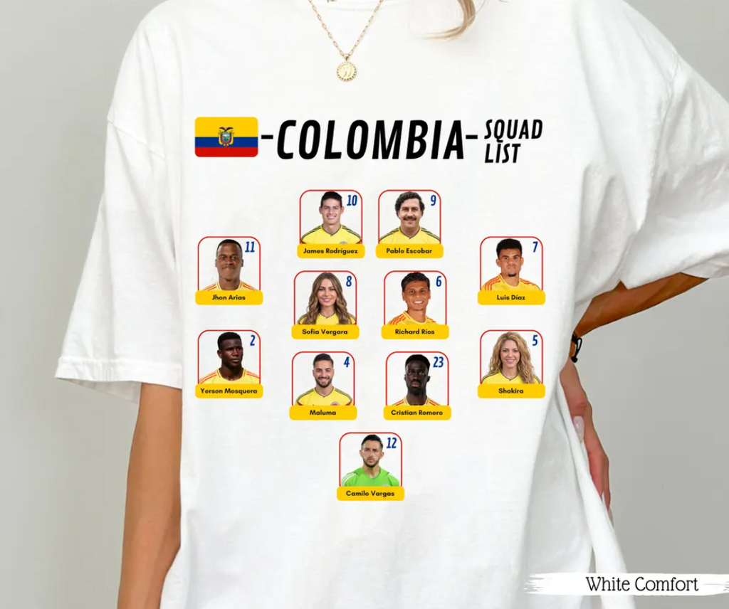 Colombia World Cup Shirt, Funny Colombian Team Shirt, World Cup 2026 Shirt, Viral World Cup Shirts, Team Spirit Wear, Next World Cup 2026