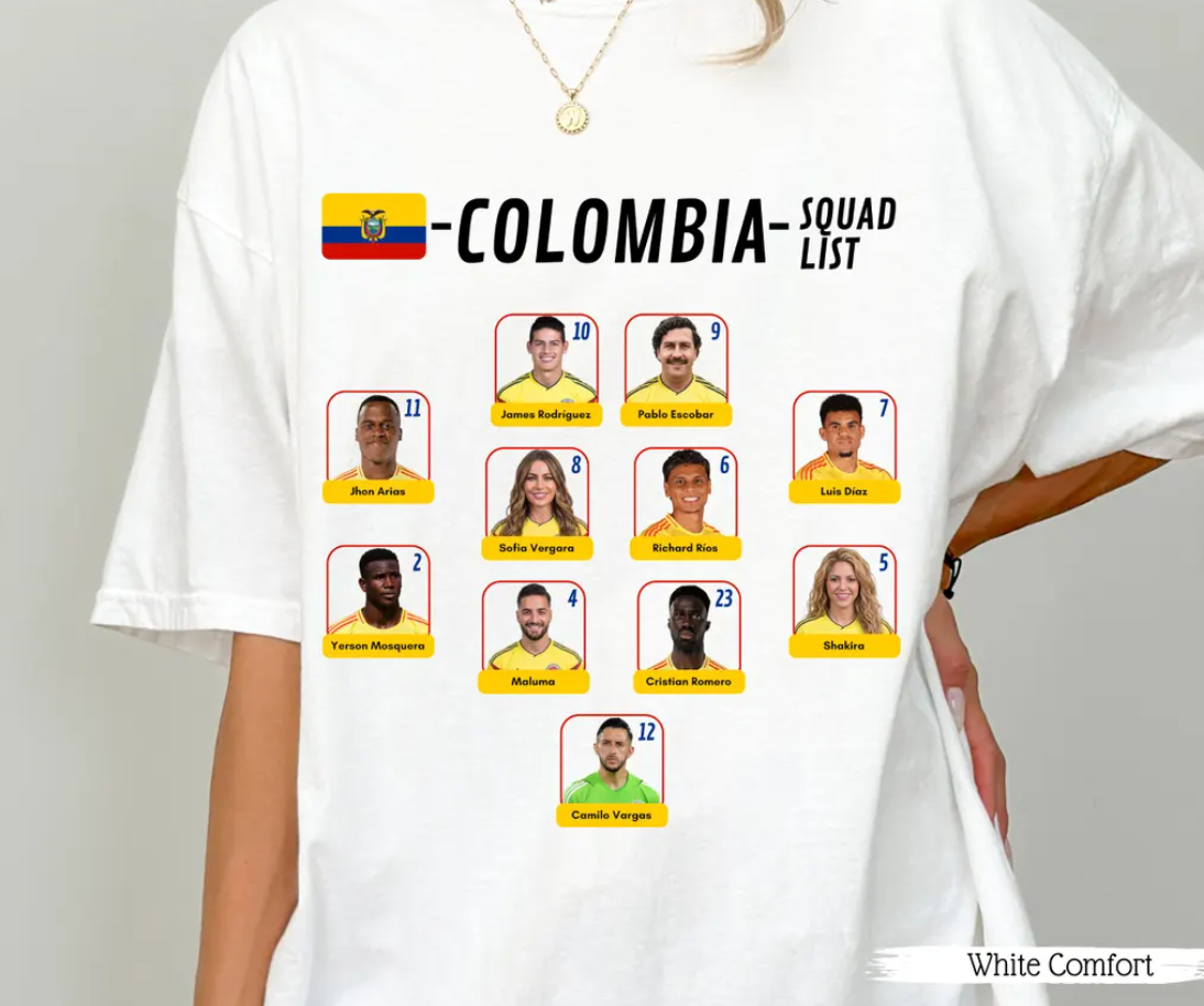 Colombia World Cup Shirt, Funny Colombian Team Shirt, World Cup 2026 Shirt, Viral World Cup Shirts, Team Spirit Wear, Next World Cup 2026