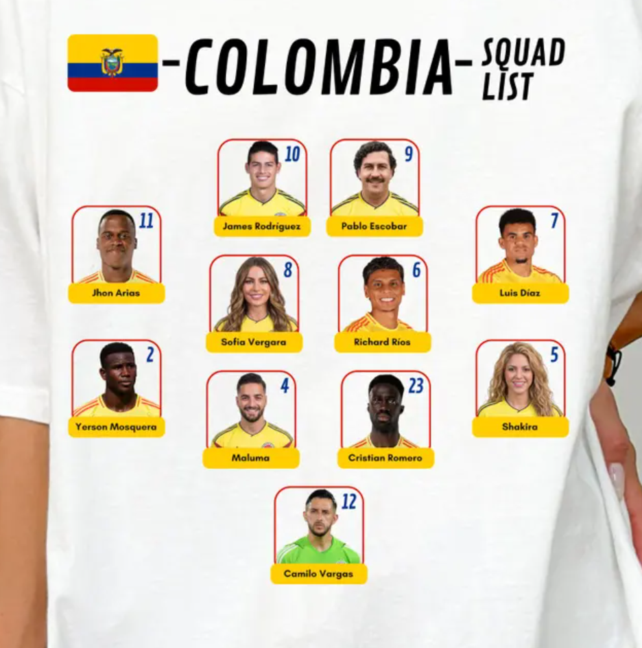 Colombia World Cup Shirt, Funny Colombian Team Shirt, World Cup 2026 Shirt, Viral World Cup Shirts, Team Spirit Wear, Next World Cup 2026