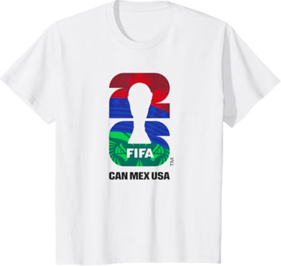 Kids FIFA World CUP26 Host Country Trophy Logo T-Shirt