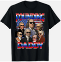 Funny 4th of July Founding Daddy George Washington Patriotic unisex T-Shirt