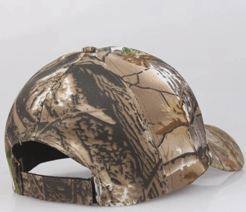 Camo Print Baseball Cap Outdoor Quick Dry Unisex Hunting Hiking Sun Hat Wear