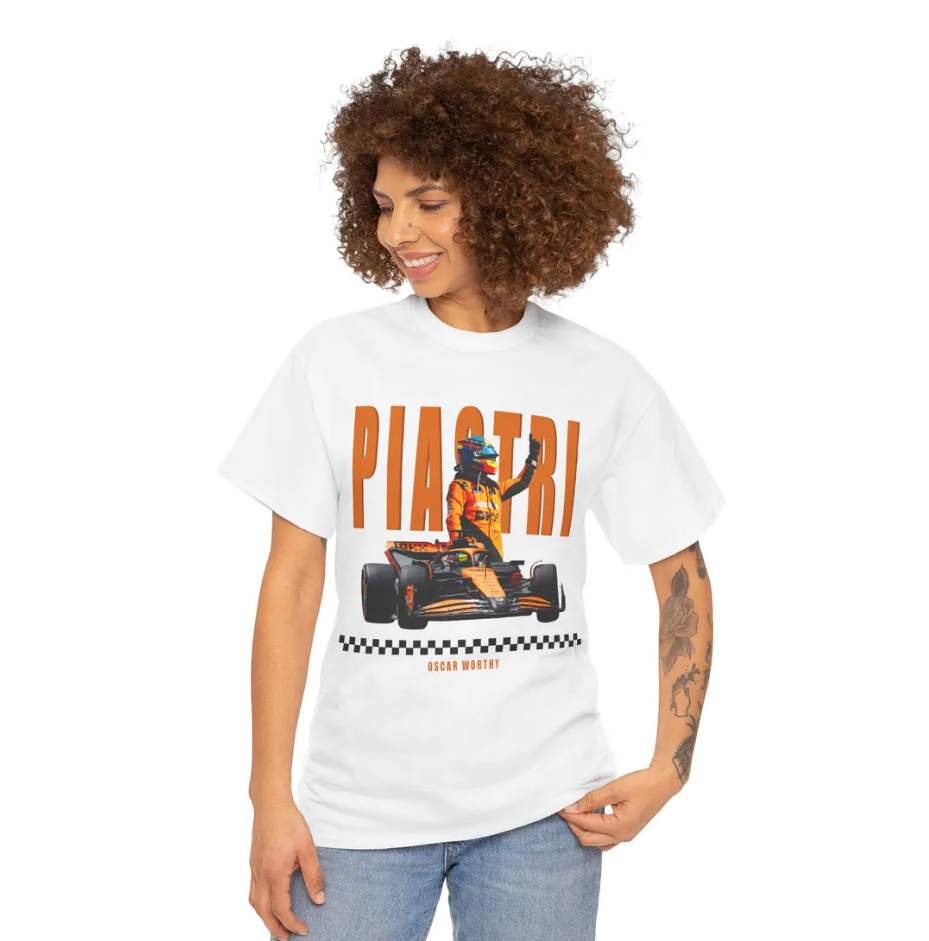 Oscar Piastri McLaren Shirt - F1 Racing Fan Gift, Motorsport Tee, Formula 1 Apparel, Racing Enthusiast Top