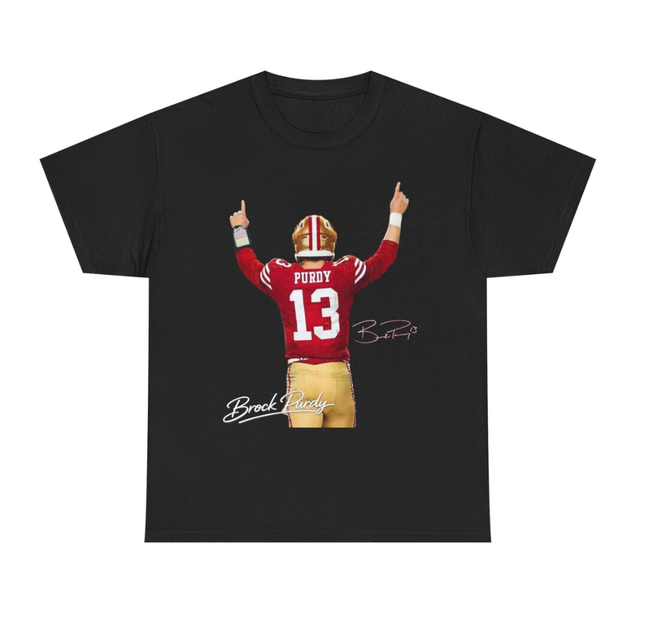 Brock Purdy San Francisco T Shirt Autograph Edition Player Tee