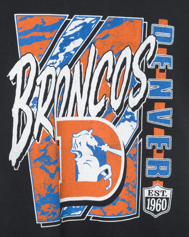 Denver Broncos Icon Flea Market Tee