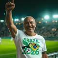 2026 World Cup Brazil Soccer Fan T-shirt