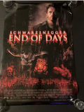 END OF DAYS 1999 ORIGINAL D.S MOVIE POSTER ARNOLD SCHWARZENEGGER