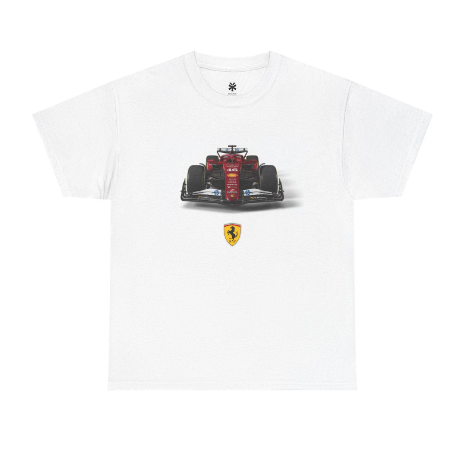 Scuderia Ferrari F1 Car T-Shirt: Motorsport Racing Fan Apparel