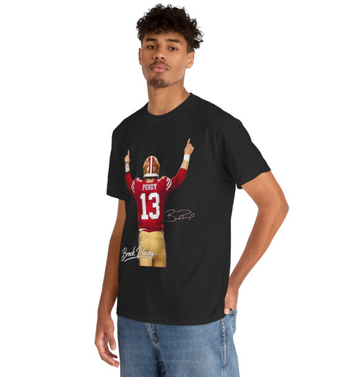 Brock Purdy San Francisco T Shirt Autograph Edition Player Tee