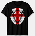 England Lion Unisex T Shirt England Flag Football Tee Graphic Top