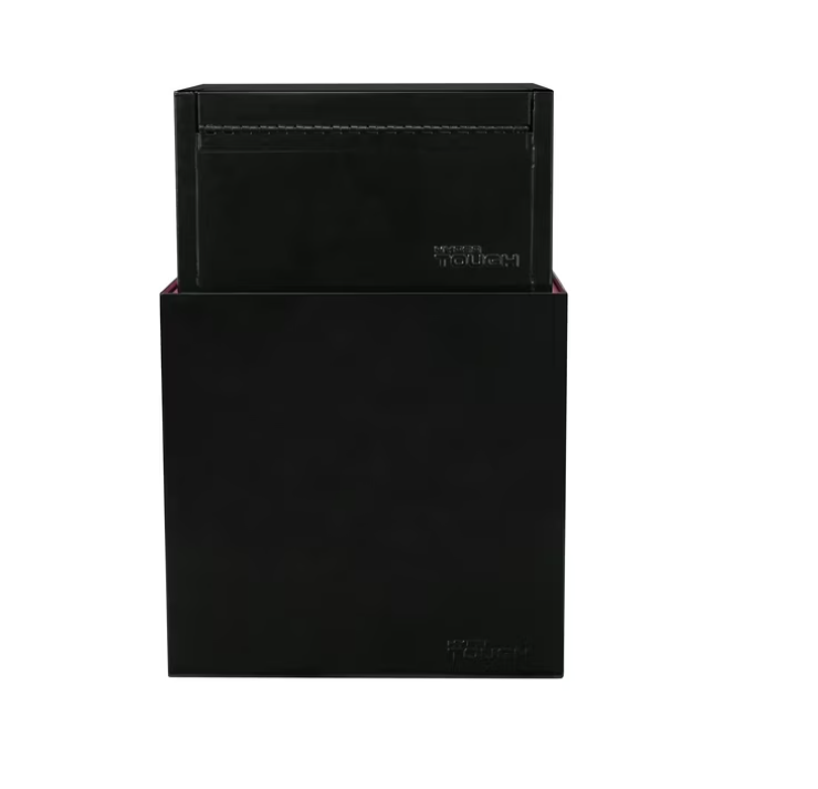 Hyper Tough Mini 10-Inch 2-Drawer Steel Toolbox – Black