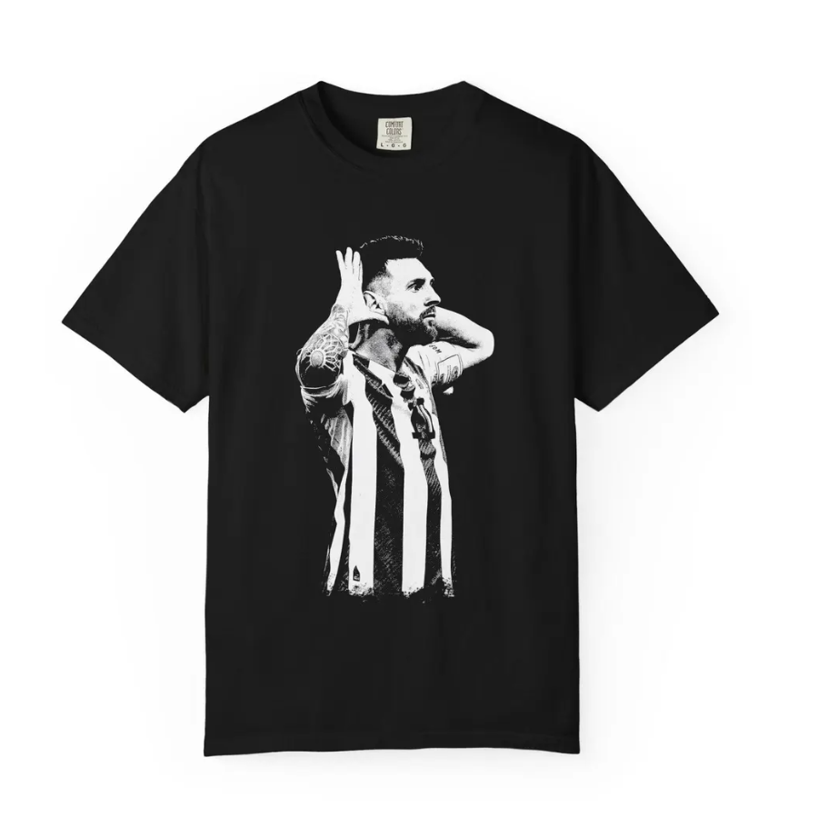 Lionel Messi Shirt - Football, Soccer Custom Vintage Design, High Quality T Shirt, Argentina, Inter Miami, Messi tee, Messi shirt