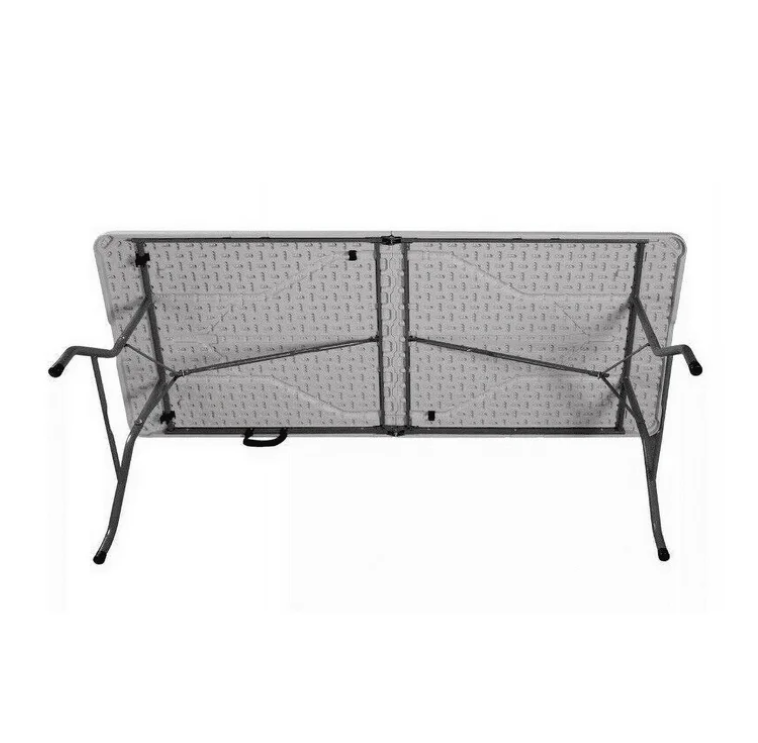 Cosco 6 Foot Premium Folding Table, White Speckle
