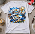 Argentina Team 2026 World Cup T-Shirt, Argentina Soccer Fan Shirt, Football Graphic Tee, Argentina Pride Gift, Sports Fan Apparel