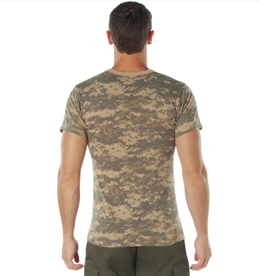 ACU Digital Camo Short Sleeve T-Shirt