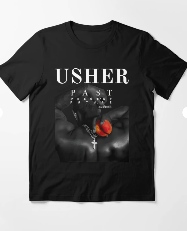Usher Past Present Future 2024 Tour Essential T-Shirt